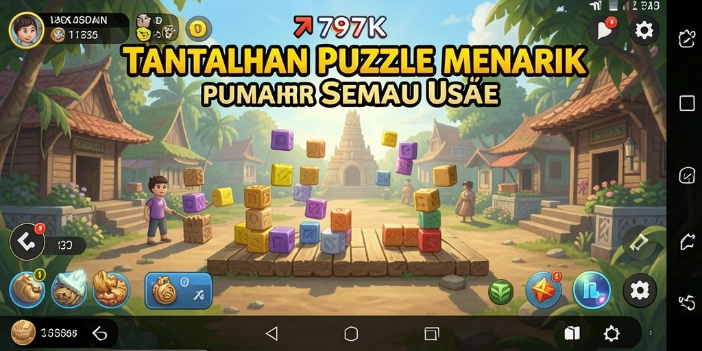 Tampilan gameplay 797K yang menantang dan menghibur.