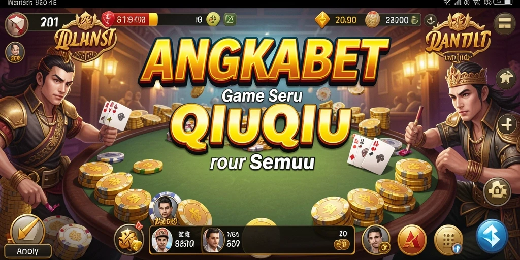 Gameplay QiuQiu yang seru dan mengasyikkan di ANGKABET.