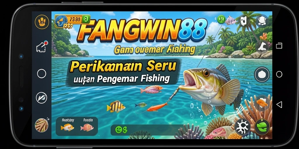 Gameplay seru FANGWIN88 dengan aksi memancing yang mendebarkan.