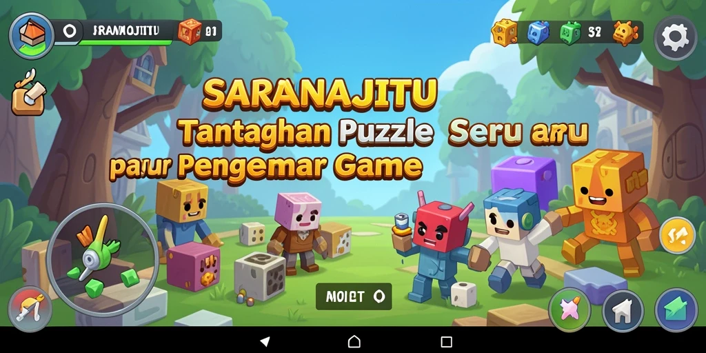 Gameplay SARANAJITU yang menantang dan menarik.